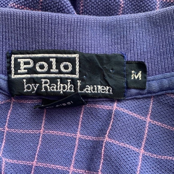Polo Ralph Lauren medium purple and pink polo - Picture 4 of 4